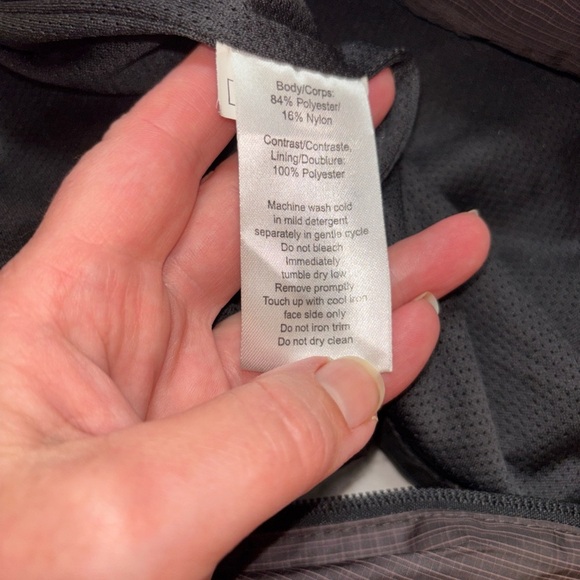 Jim Beam Charcoal Windbreaker Zip-Away Hood Full Zip Long Sleeve Lined Mens SzXL - Picture 14 of 15